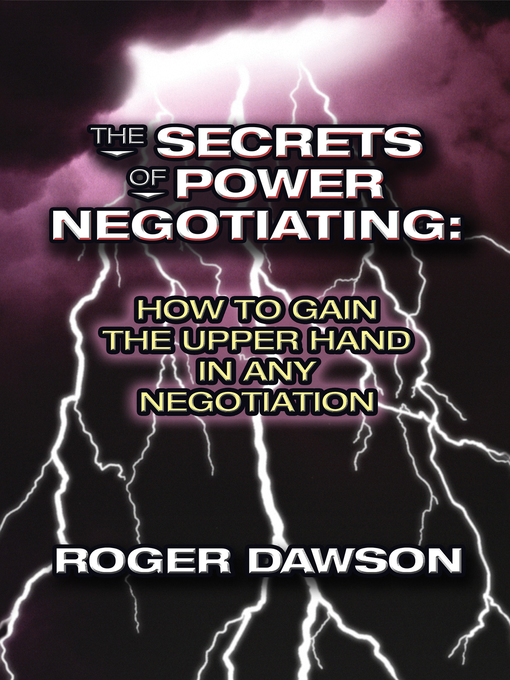 Cover image for Secrets of Power Negotiating